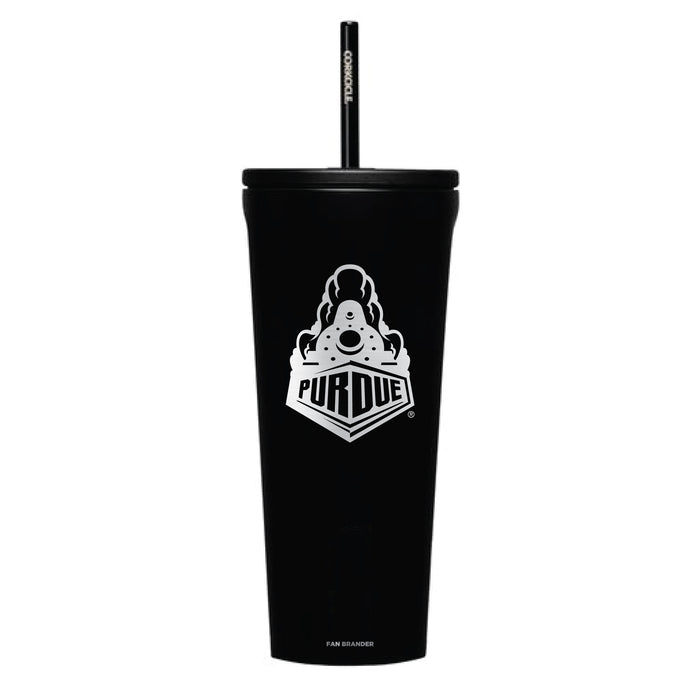 Corkcicle Cold Cup Triple Insulated Tumbler with Purdue Boilermakers Logos