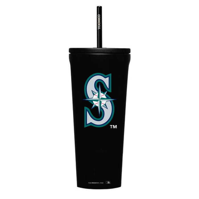 Corkcicle Cold Cup Triple Insulated Tumbler with Seattle Mariners Logos