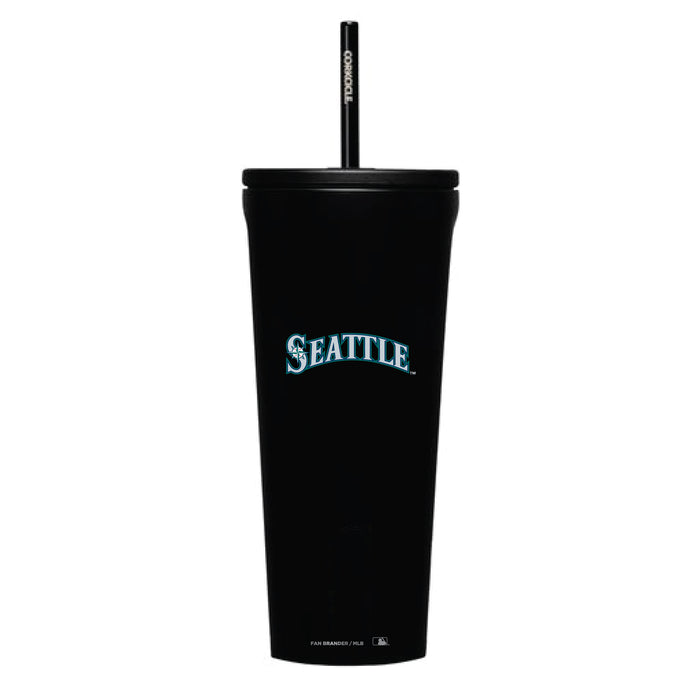 Corkcicle Cold Cup Triple Insulated Tumbler with Seattle Mariners Logos