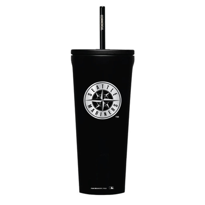 Corkcicle Cold Cup Triple Insulated Tumbler with Seattle Mariners Logos