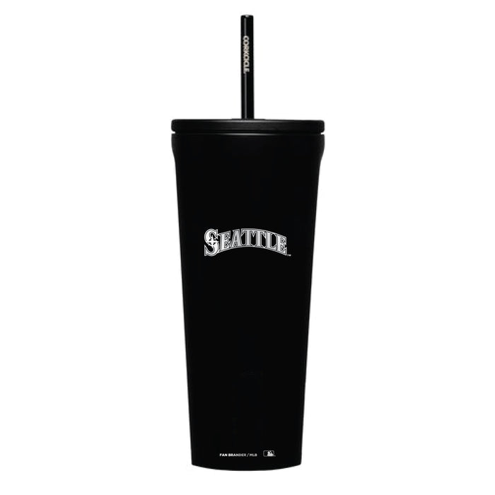 Corkcicle Cold Cup Triple Insulated Tumbler with Seattle Mariners Logos