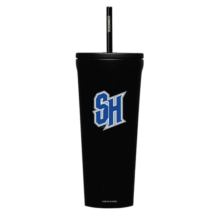 Corkcicle Cold Cup Triple Insulated Tumbler with Seton Hall Pirates Logos