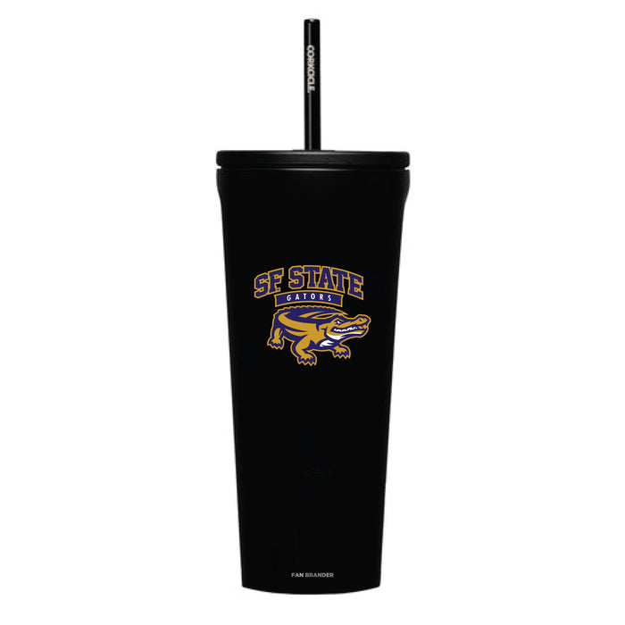 Corkcicle Cold Cup Triple Insulated Tumbler with San Francisco State U Gators Logos
