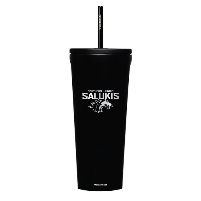 Corkcicle Cold Cup Triple Insulated Tumbler with Southern Illinois Salukis Logos