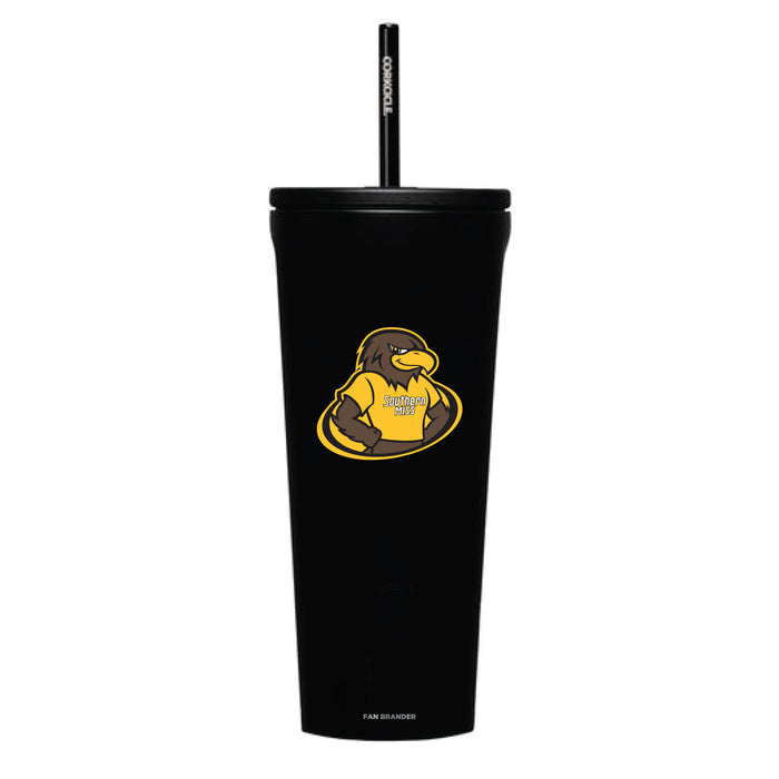 Corkcicle Cold Cup Triple Insulated Tumbler with Southern Mississippi Golden Eagles Logos