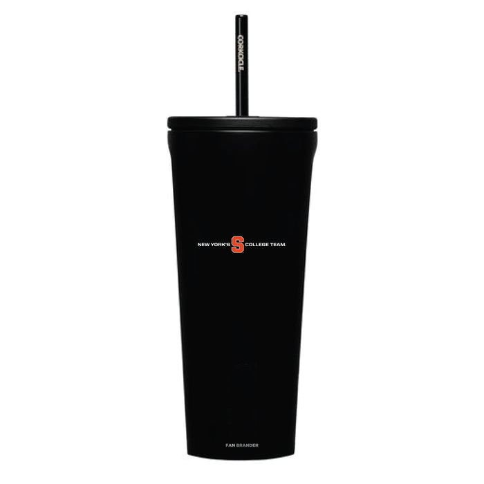 Corkcicle Cold Cup Triple Insulated Tumbler with Syracuse Orange Logos