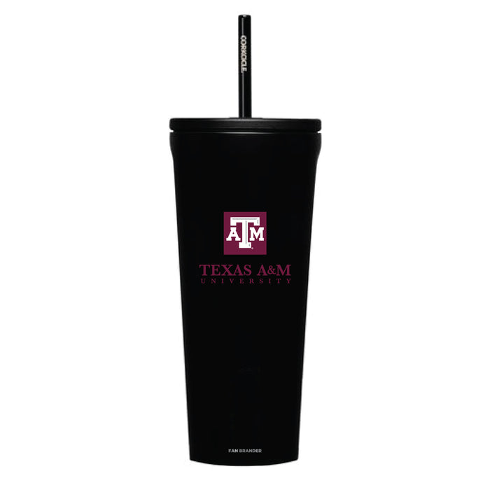 Corkcicle Cold Cup Triple Insulated Tumbler with Texas A&M Aggies Logos