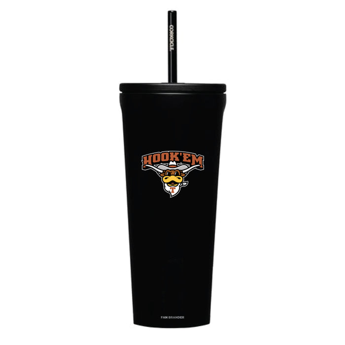 Corkcicle Cold Cup Triple Insulated Tumbler with Texas Longhorns  Hook EM