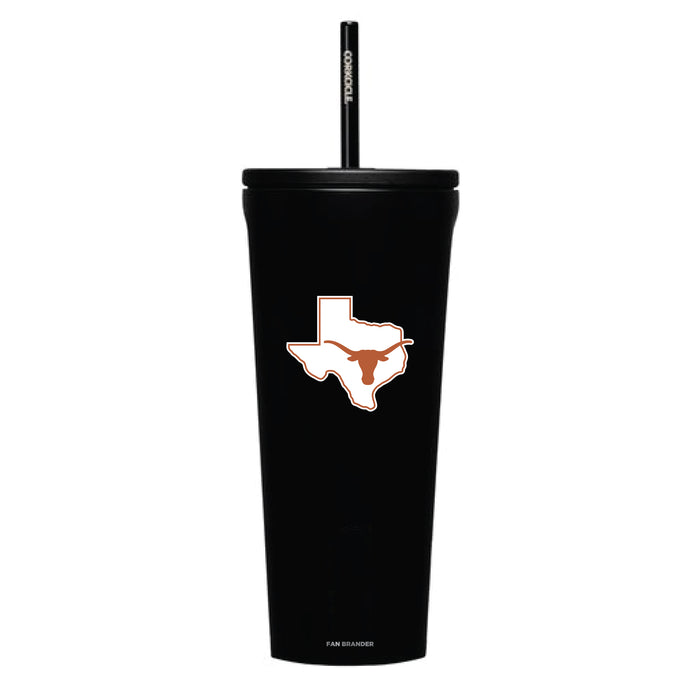 Corkcicle Cold Cup Triple Insulated Tumbler with Texas Longhorns  State Design