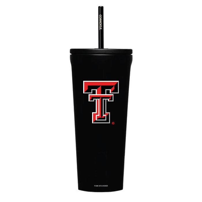 Corkcicle Cold Cup Triple Insulated Tumbler with Texas Tech Red Raiders Logos