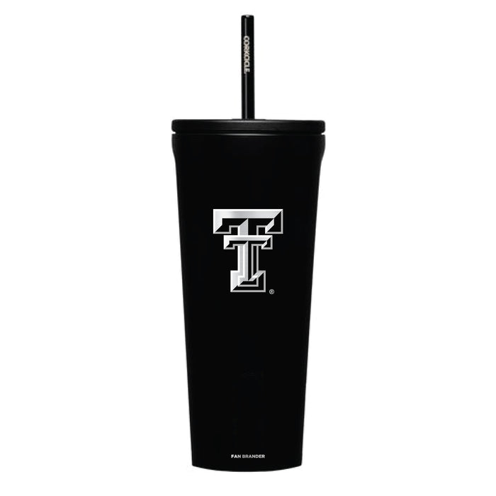 Corkcicle Cold Cup Triple Insulated Tumbler with Texas Tech Red Raiders Logos