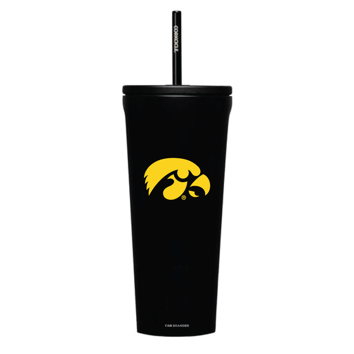 Corkcicle Cold Cup Triple Insulated Tumbler with Iowa Hawkeyes Logos