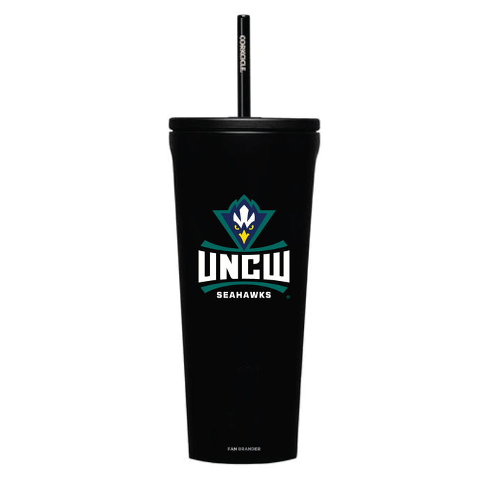 Corkcicle Cold Cup Triple Insulated Tumbler with UNC Wilmington Seahawks Logos