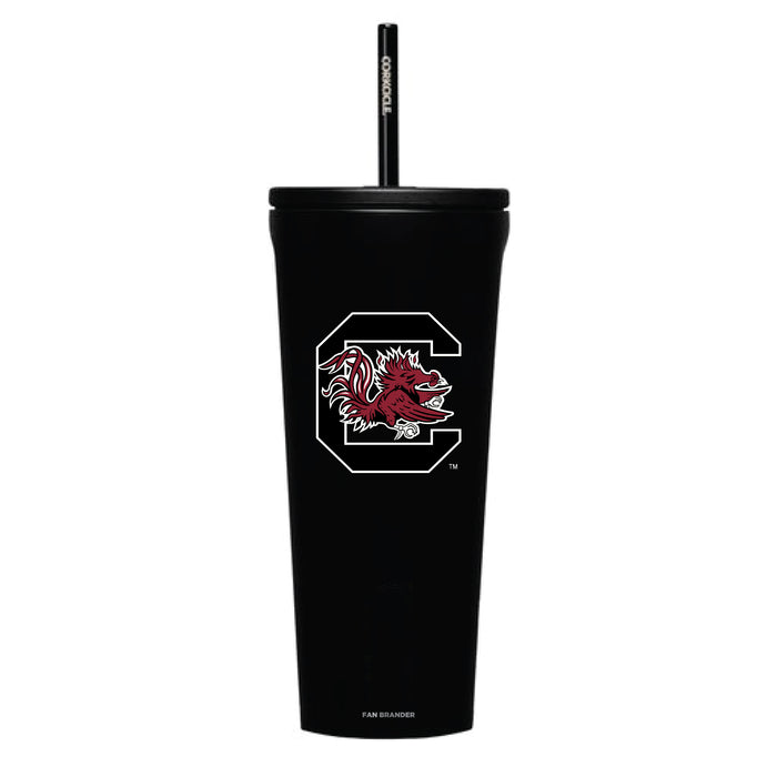 Corkcicle Cold Cup Triple Insulated Tumbler with South Carolina Gamecocks Logos