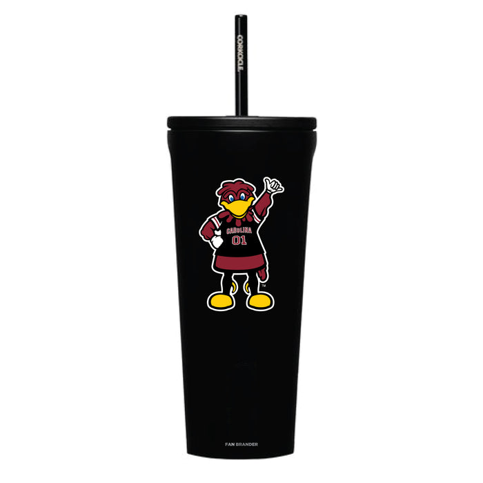 Corkcicle Cold Cup Triple Insulated Tumbler with South Carolina Gamecocks Logos