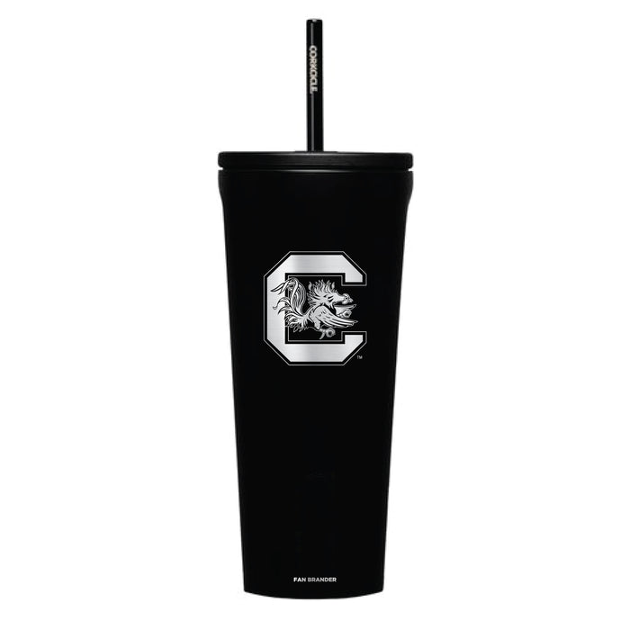 Corkcicle Cold Cup Triple Insulated Tumbler with South Carolina Gamecocks Logos