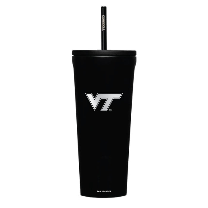 Corkcicle Cold Cup Triple Insulated Tumbler with Virginia Tech Hokies Logos