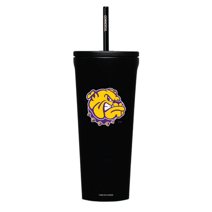 Corkcicle Cold Cup Triple Insulated Tumbler with Western Illinois University Leathernecks Logos