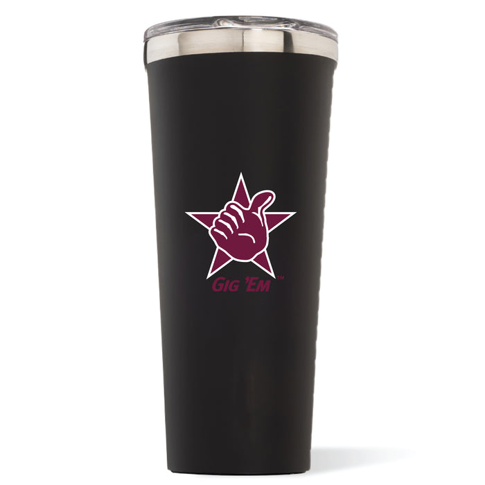 Triple Insulated Corkcicle Tumbler with Texas A&M Aggies Texas A&M Gig Em