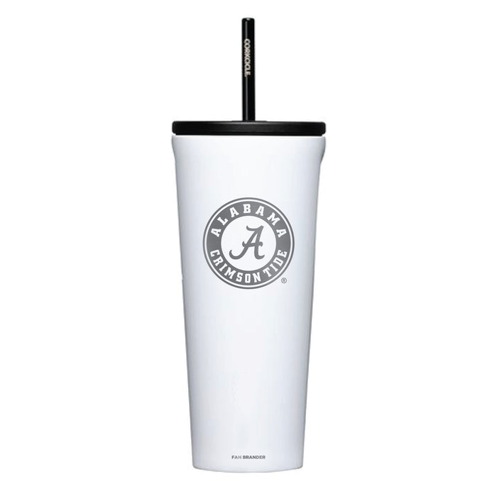 Corkcicle Cold Cup Triple Insulated Tumbler with Alabama Crimson Tide Logos