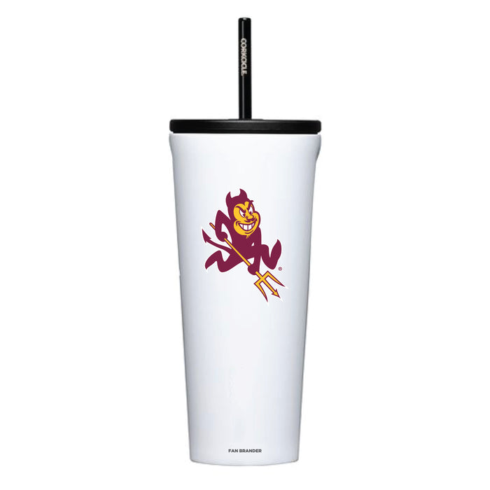 Corkcicle Cold Cup Triple Insulated Tumbler with Arizona State Sun Devils Logos