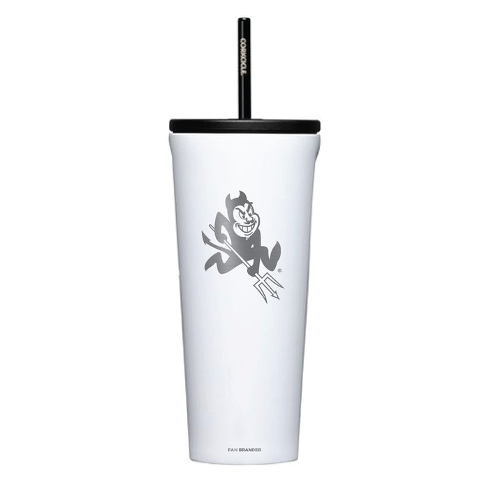 Corkcicle Cold Cup Triple Insulated Tumbler with Arizona State Sun Devils Logos