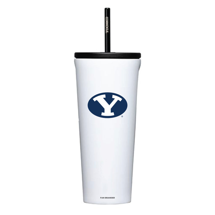 Corkcicle Cold Cup Triple Insulated Tumbler with Brigham Young Cougars Logos