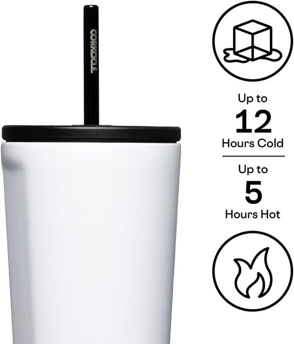 Corkcicle Cold Cup Triple Insulated Tumbler with Hampden Sydney Logos