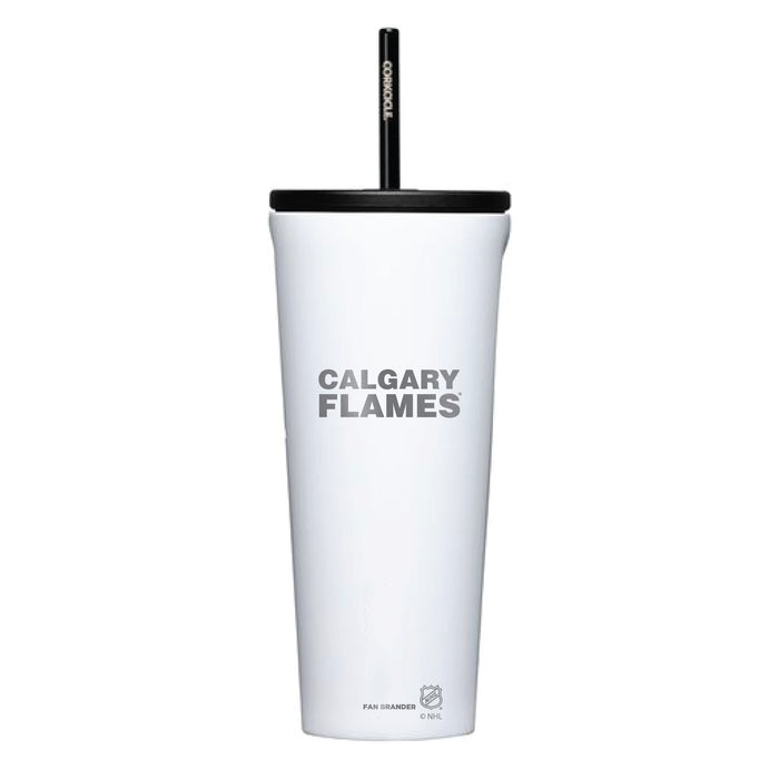 Corkcicle Cold Cup Triple Insulated Tumbler with Calgary Flames Logos