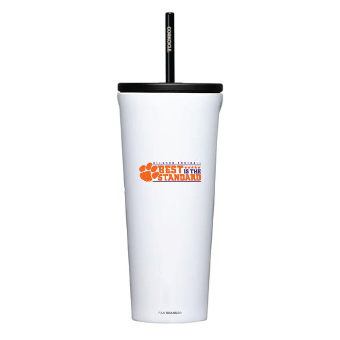 Corkcicle Cold Cup Triple Insulated Tumbler with Clemson Tigers Best Standard