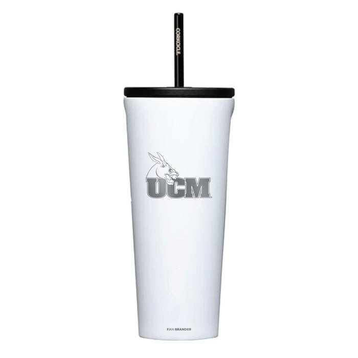 Corkcicle Cold Cup Triple Insulated Tumbler with Central Missouri Mules Logos