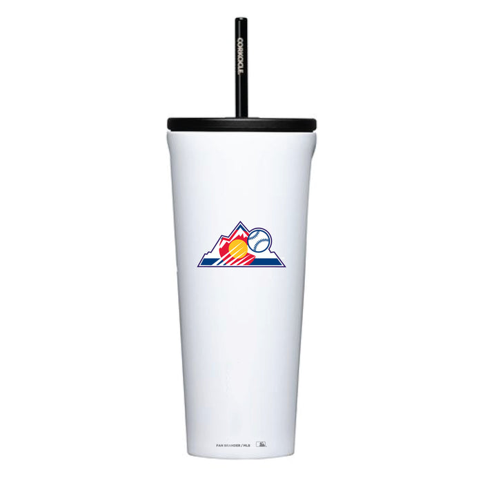 Corkcicle Cold Cup Triple Insulated Tumbler with Colorado Rockies Logos