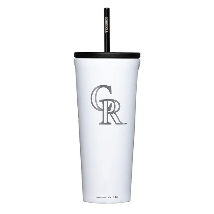 Corkcicle Cold Cup Triple Insulated Tumbler with Colorado Rockies Logos