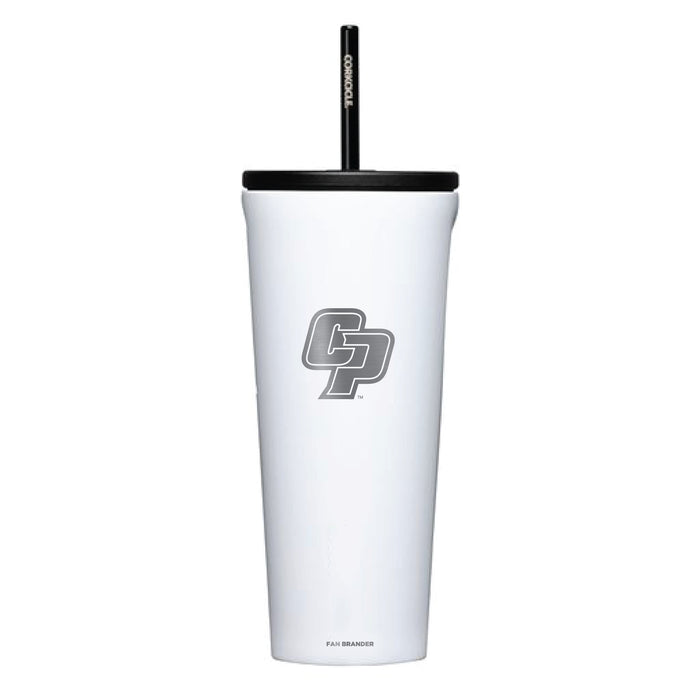 Corkcicle Cold Cup Triple Insulated Tumbler with Cal Poly Mustangs Logos