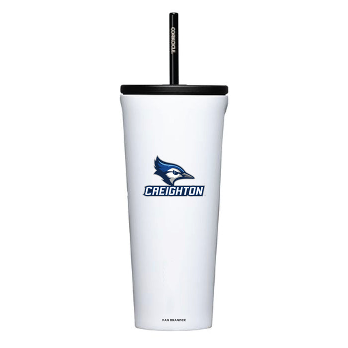 Corkcicle Cold Cup Triple Insulated Tumbler with Creighton University Bluejays Logos