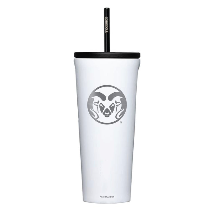 Corkcicle Cold Cup Triple Insulated Tumbler with Colorado State Rams Logos