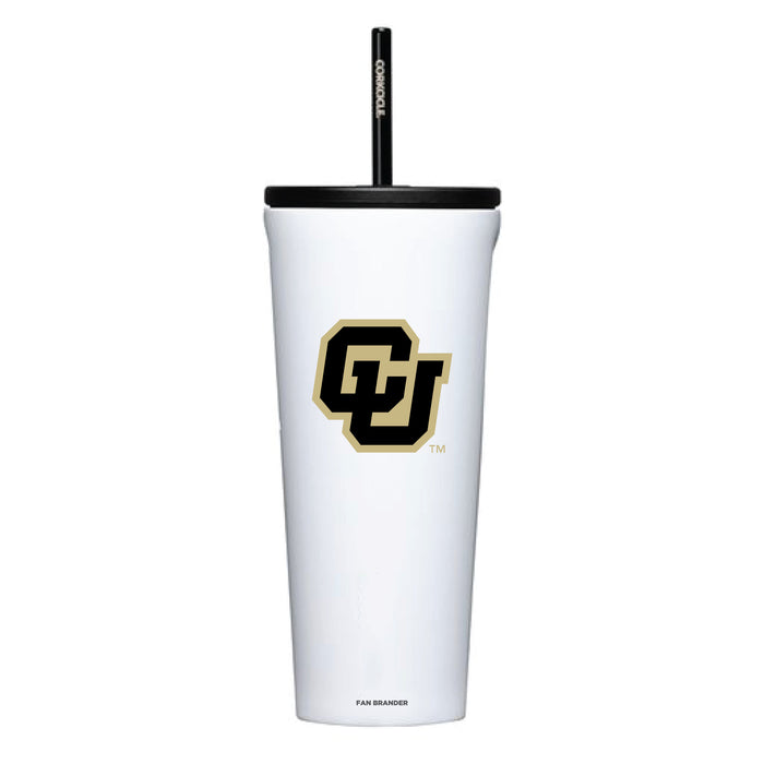 Corkcicle Cold Cup Triple Insulated Tumbler with Colorado Buffaloes Logos