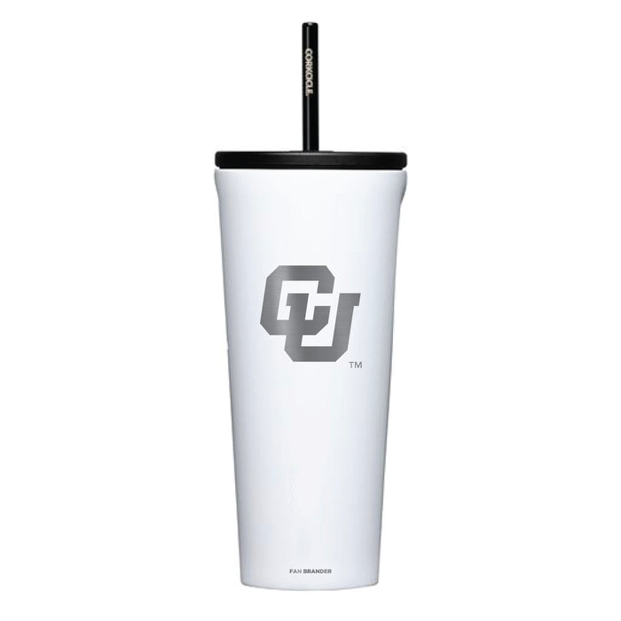 Corkcicle Cold Cup Triple Insulated Tumbler with Colorado Buffaloes Logos