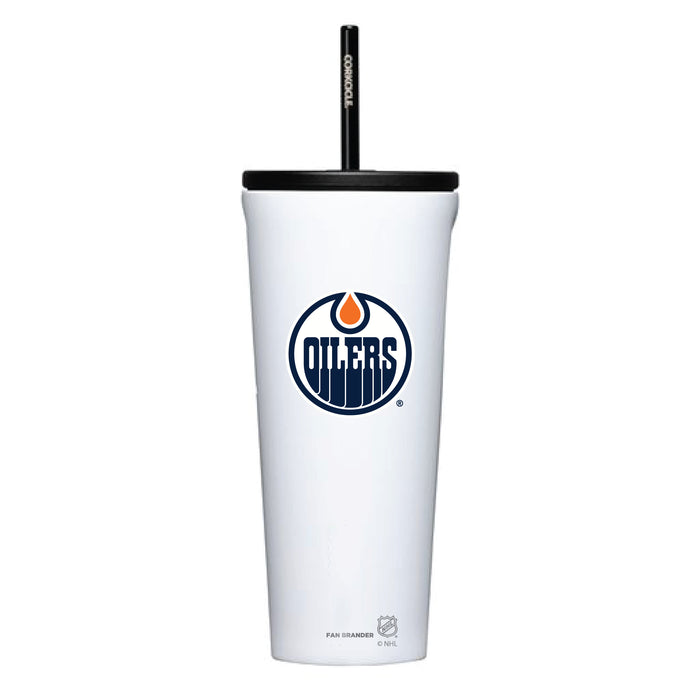 Corkcicle Cold Cup Triple Insulated Tumbler with Edmonton Oilers Logos