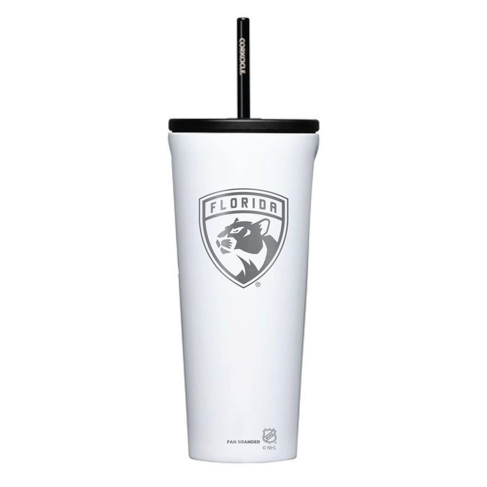 Corkcicle Cold Cup Triple Insulated Tumbler with Florida Panthers Logos