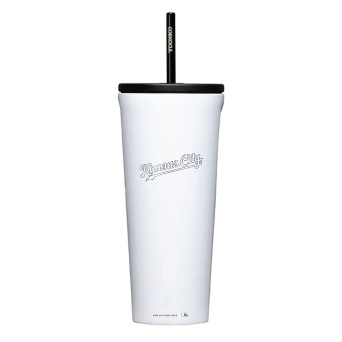 Corkcicle Cold Cup Triple Insulated Tumbler with Kansas City Royals Logos