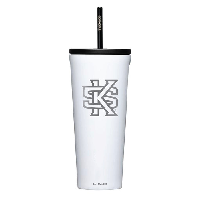 Corkcicle Cold Cup Triple Insulated Tumbler with Kennesaw State Owls Logos