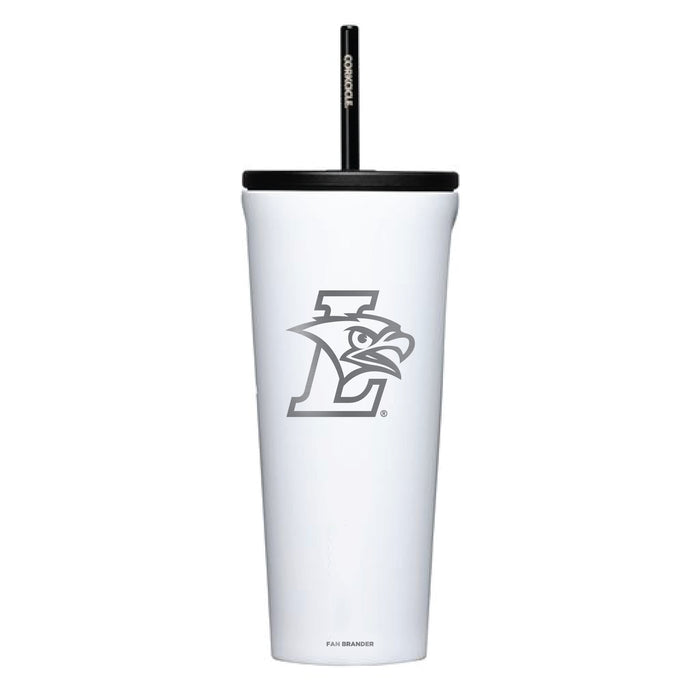 Corkcicle Cold Cup Triple Insulated Tumbler with Lehigh Mountain Hawks Logos