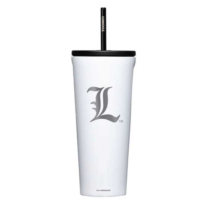 Corkcicle Cold Cup Triple Insulated Tumbler with Louisville Cardinals Logos