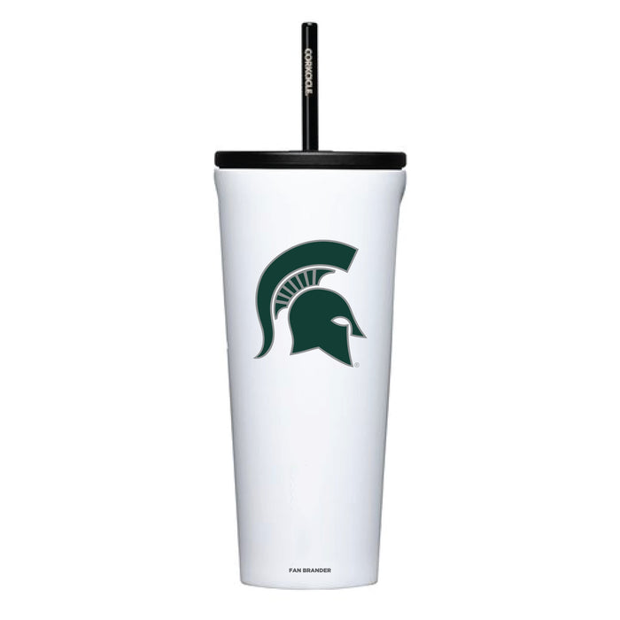 Corkcicle Cold Cup Triple Insulated Tumbler with Michigan State Spartans Logos