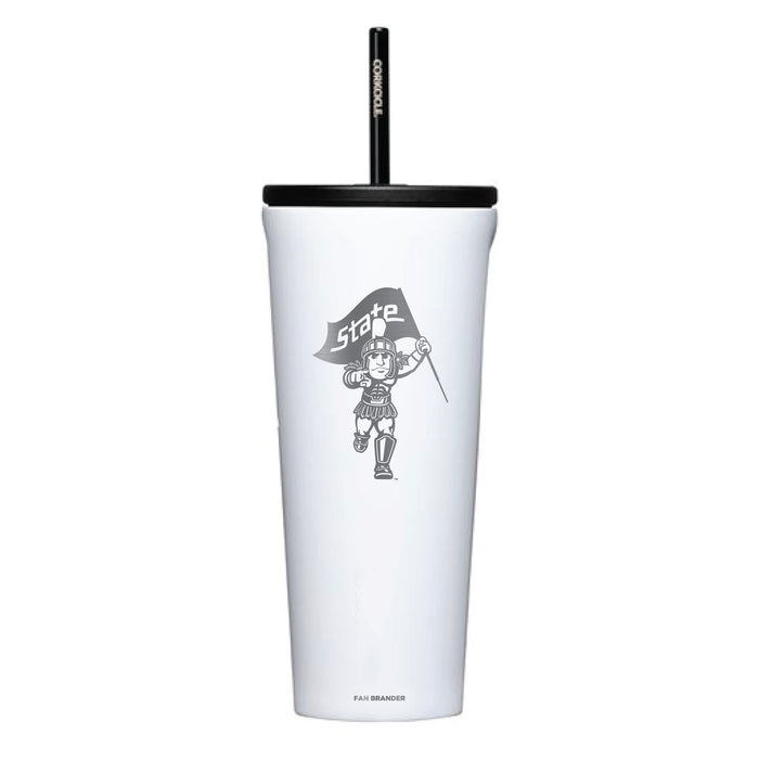 Corkcicle Cold Cup Triple Insulated Tumbler with Michigan State Spartans Logos