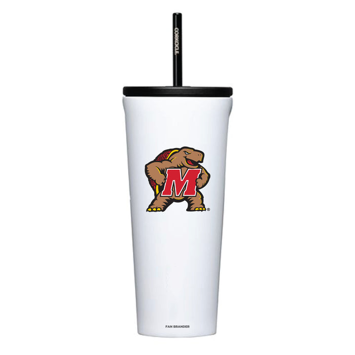 Corkcicle Cold Cup Triple Insulated Tumbler with Maryland Terrapins Logos