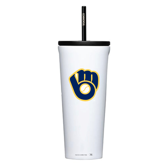 Corkcicle Cold Cup Triple Insulated Tumbler with Milwaukee Brewers Logos