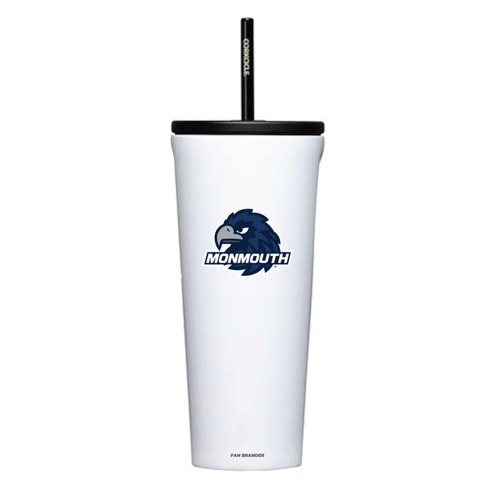 Corkcicle Cold Cup Triple Insulated Tumbler with Monmouth Hawks Logos