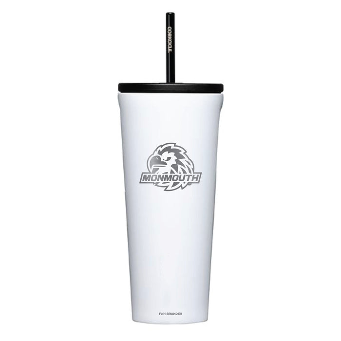 Corkcicle Cold Cup Triple Insulated Tumbler with Monmouth Hawks Logos